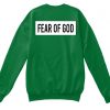 Fear Of God Sweatshirt Back