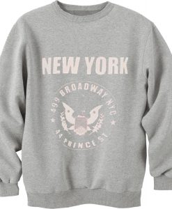 NY Broadway and Prince Sweatshirt