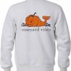 Vineyard Pumkin Pocket Sweatshirt Back