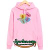 Xanarchy Heart Shaped Kisses Hoodie