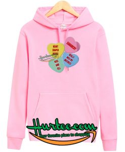 Xanarchy Heart Shaped Kisses Hoodie