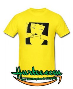 Women Smoke Art T Shirt