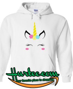 Unicorn Face Hoodie
