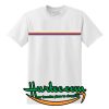 rainbow line T-shirt