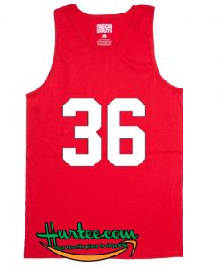 36 Red tank top