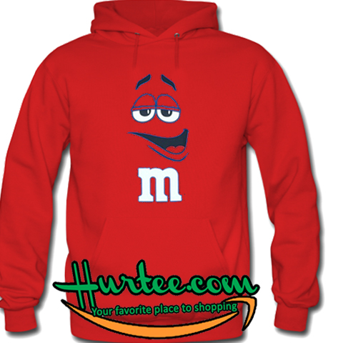M&M Big Face Costume hoodie