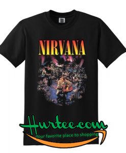 Nirvana Live Concert Photo T-Shirt