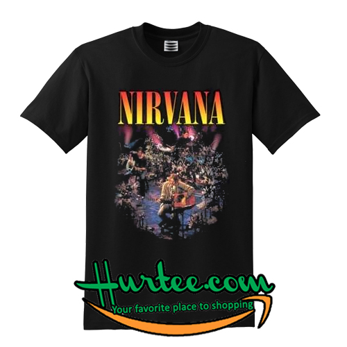 Nirvana Live Concert Photo T-Shirt Nirvana Live Concert Photo T-Shirt