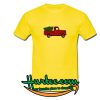 Red Truck in Yellow T-Shirt