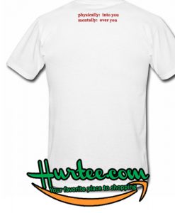 Sharp Love physically shirt back