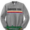 the paradise cove rainbow sweatshirt