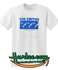 the smiths the queen is dead us tour 86 t-shirt