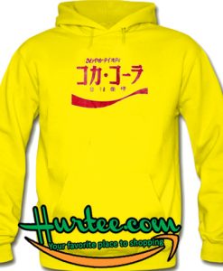 Coca Cola Japanese kanji hoodie