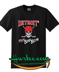 Detroits real bad boys hockey T-Shirt