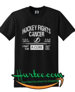 Hockey fights cancer Tampa Bay lightning I fight for a cure shirt