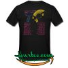 Vintage 1990 Iggy pop tour Tshirt back
