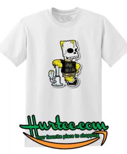 Bart Simpson Funny Dab Stoner T Shirt