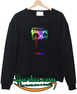 Melting Boombox Sweatshirt