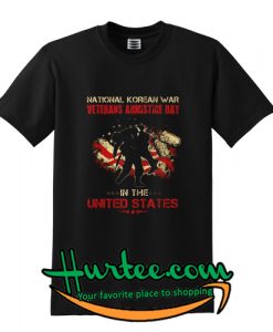 National Korean War Veteran Armistice Day T Shirt