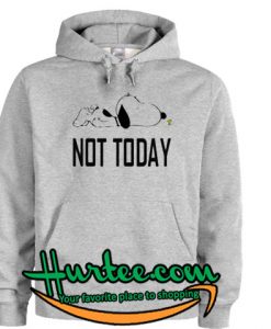 Snoopy Not Today Hoodie