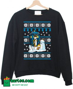 Doctor Who Calvin Dalek Christmas Sweatshirt