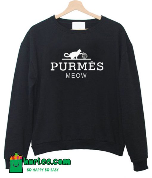 Purmes Meow Sweatshirt