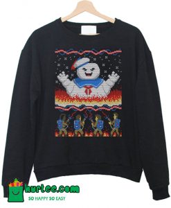 Stay Puft Marshmallow Man Ugly Christmas Sweatshirt