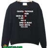 Stan Lee Name Heroes Sweatshirt