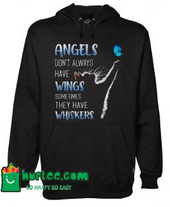 Cat Angels Don't Always Have Wings Hoodie