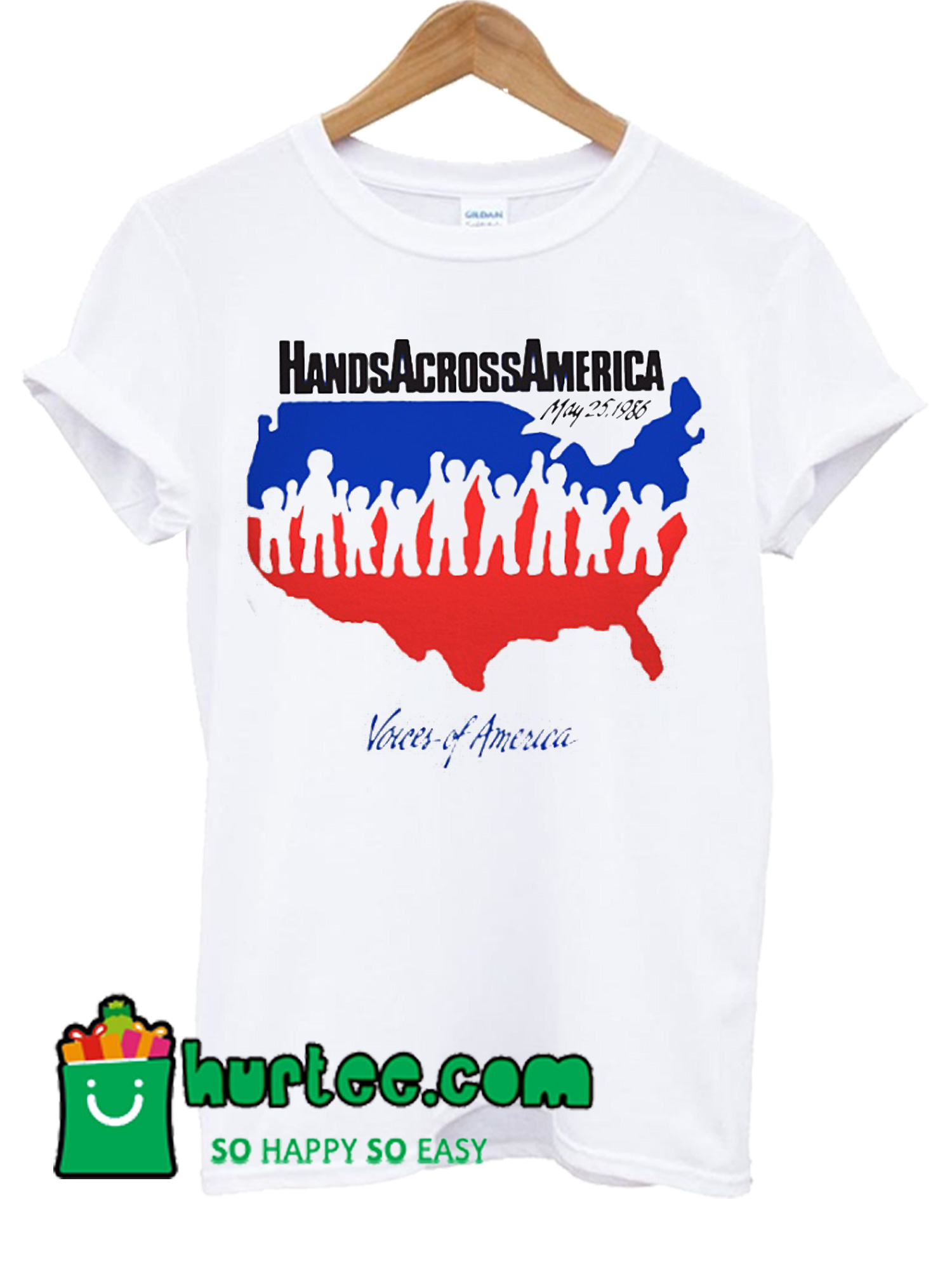 Hands Across America T Shirt