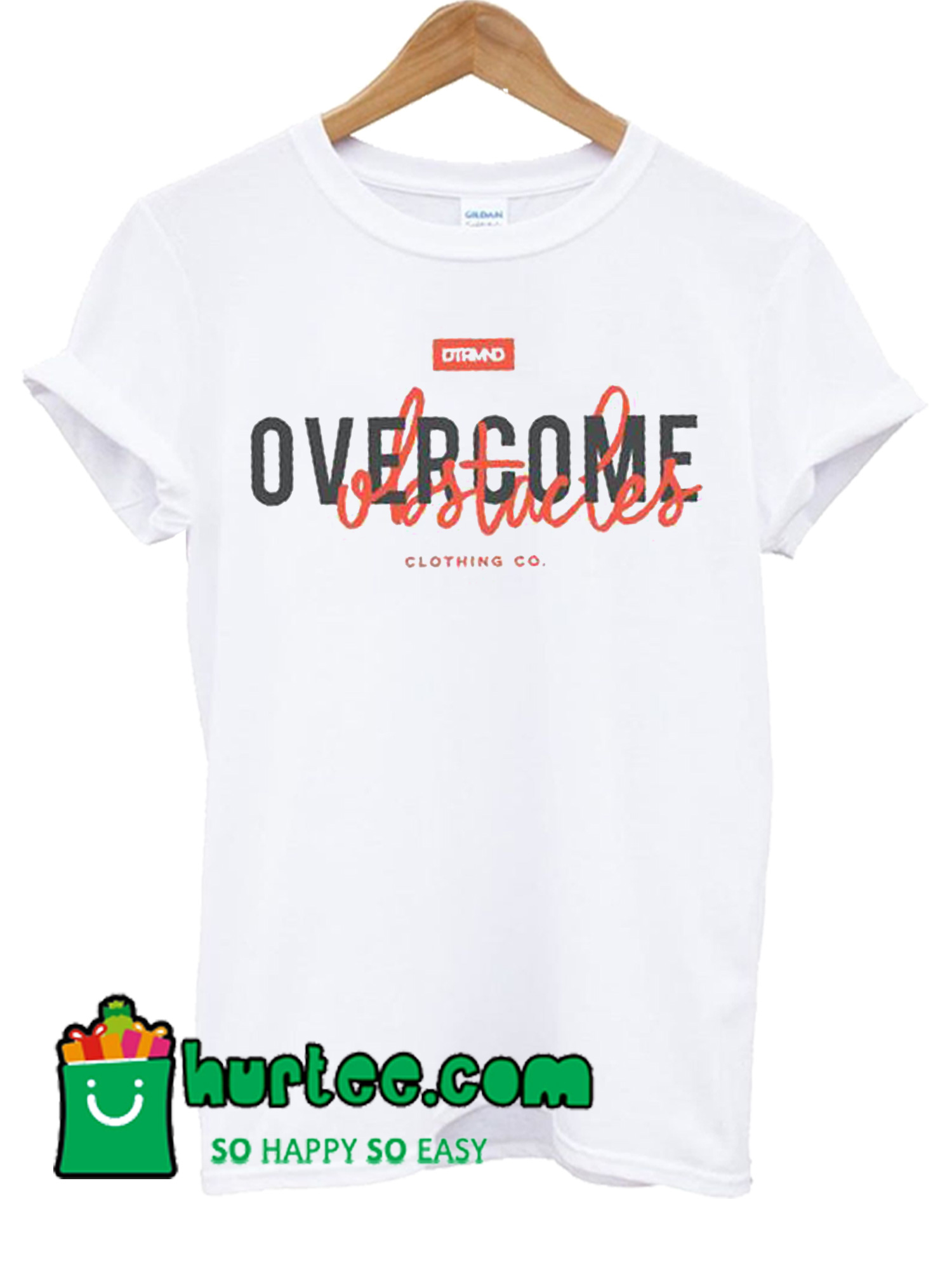 Overcome Obstacles T Shirt