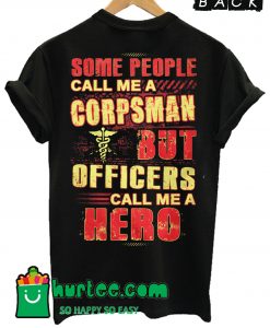 Sarcastic Corpsman T Shirt Back