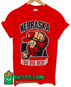 Scarlet Nebraska Cornhuskers Strong T shirt