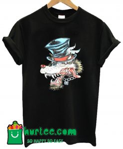 Wolf Feathers Head T Shirt