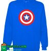 Captain America Shield Logo Royal Hoodie