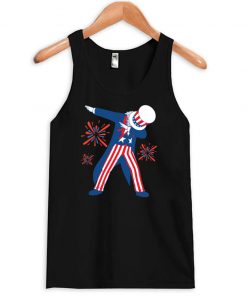 Dabbing Uncle Sam Tanktop