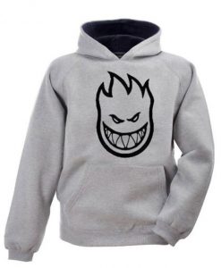 Spitfire Logo Grey Hoodie