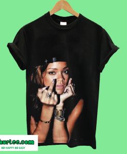 Rihanna Middle Finger T-Shirt