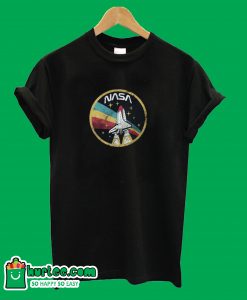 Nasa Vintage Colors V01 Fitted Scoop T-Shirt