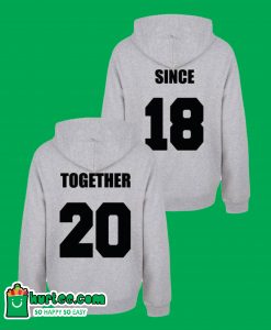 Together Since Couple Hoodie