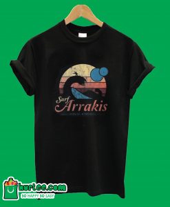 Visit Arrakis Vintage Distressed Surf Dune T-Shirt