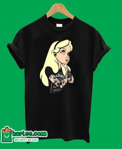 Alice In Wonderland Tattoos T-Shirt