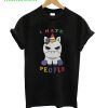 Baby Unicorn I Hate People T-Shirt