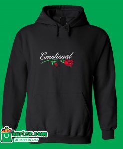 Black Emotional Hoodie