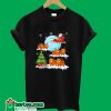 Chow Chow Reindeer Christmas Santa Claus T-Shirt