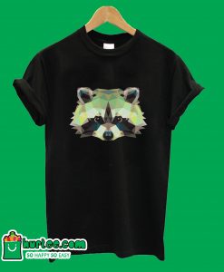 Origami Raccoon Animal Lovers Novelty DaliaHands Men's T-Shirt