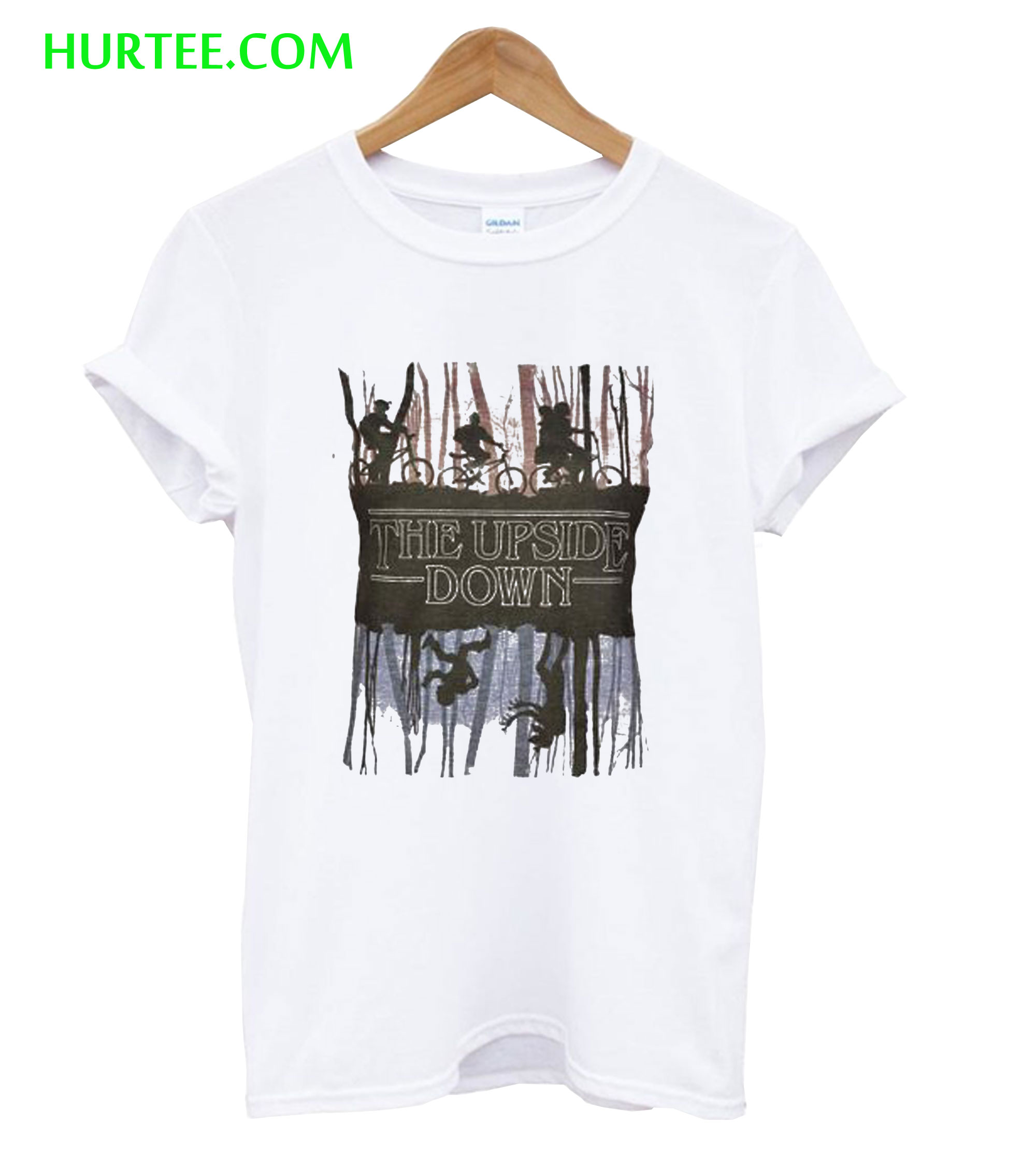 Stranger Things Inspired Upside Down T-Shirt