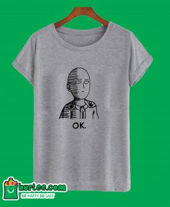 One Punch Man Ok T shirt