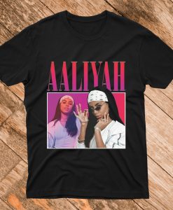 Aaliyah Homage T Shirt