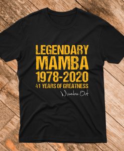 Mamba Out T Shirt